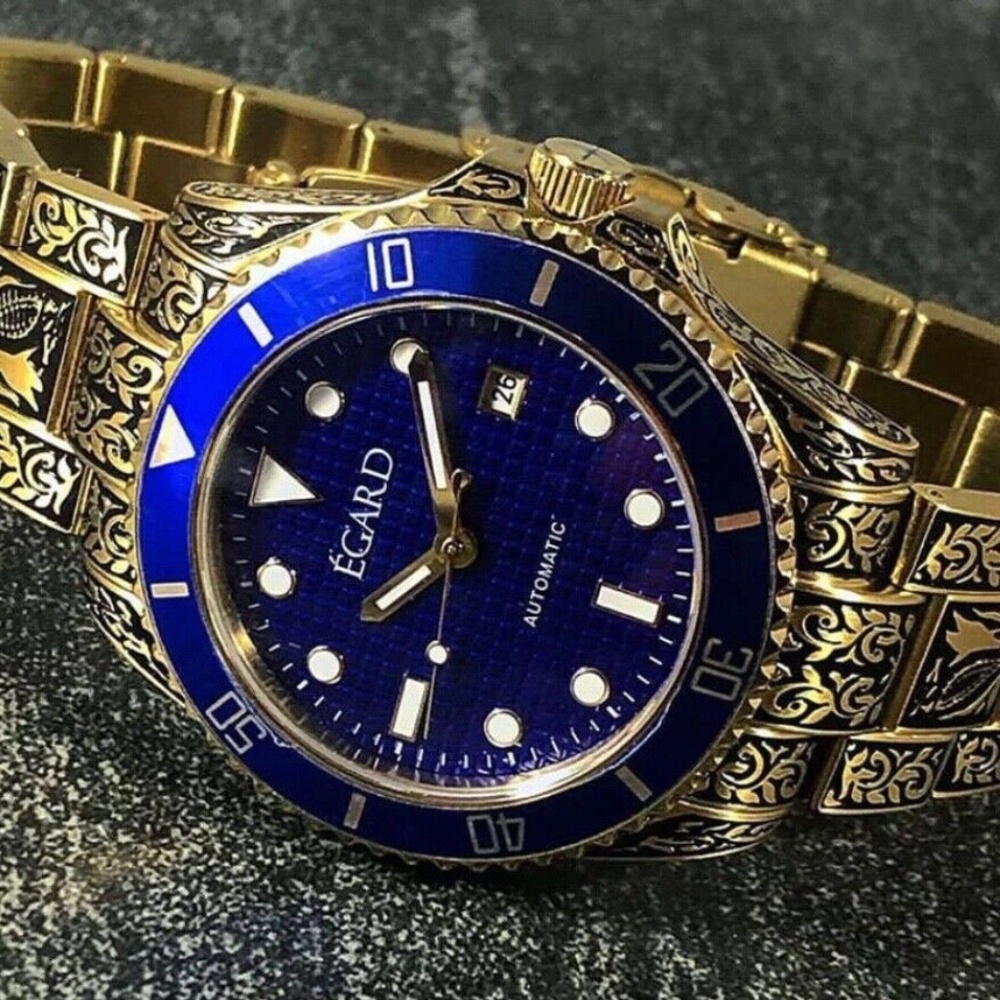 Egard - V2 Poseidon Octo Gold Watch
